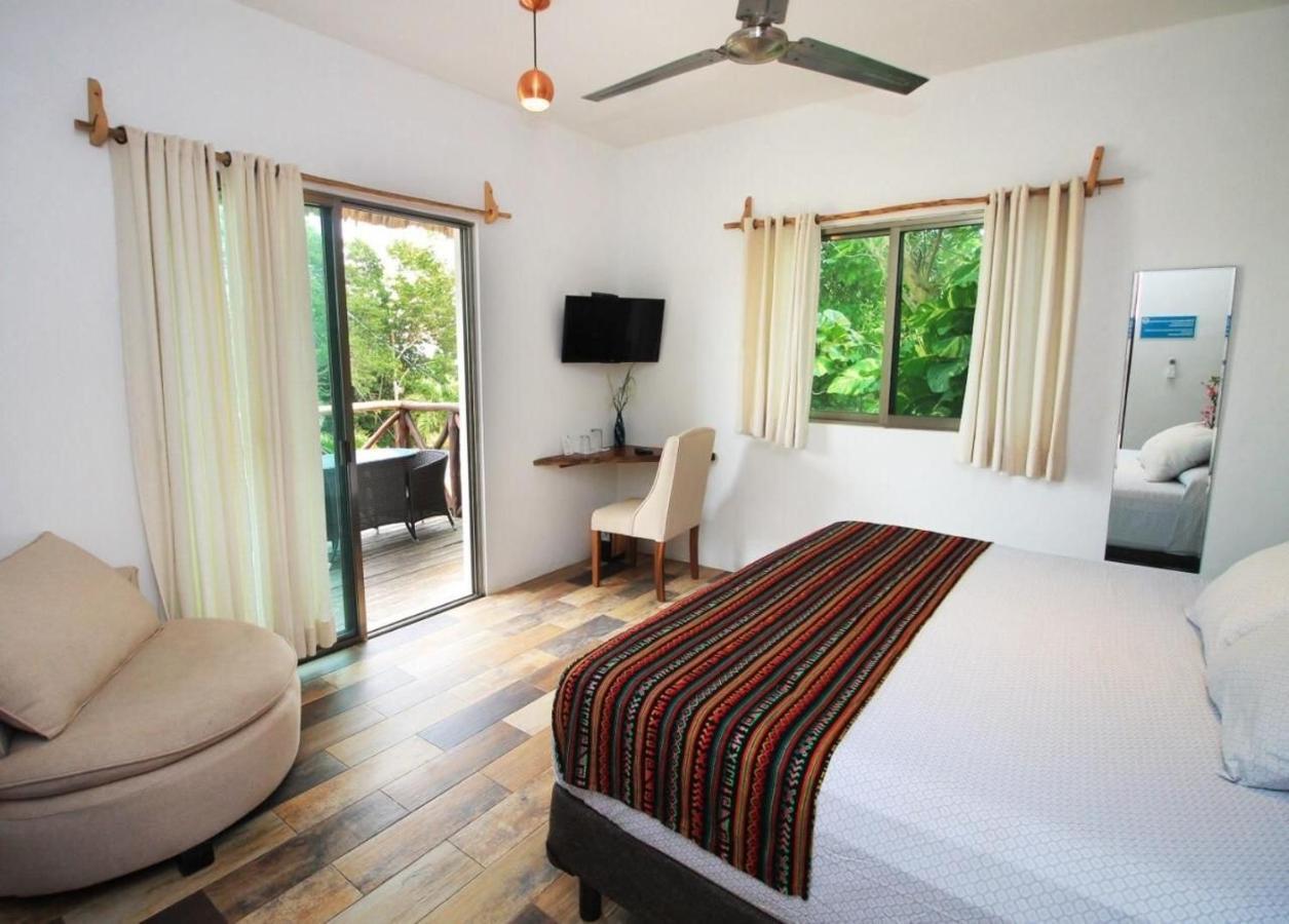 Suites Pancho Villas Bacalar - Lagoon View 外观 照片